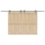 Kit de herrajes para puertas correderas acero negro 400 cm von , Türartikel - Ref: Foro24-3295794, Preis: 85,96 €, Rabatt: %