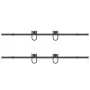 Kit de herrajes para puertas correderas acero negro 400 cm von , Türartikel - Ref: Foro24-3295794, Preis: 85,96 €, Rabatt: %