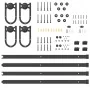 Kit de herrajes para puertas correderas acero negro 400 cm von , Türartikel - Ref: Foro24-3295794, Preis: 85,96 €, Rabatt: %