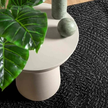 Alfombra ZIZUR apariencia yute interior exterior antracita de , Alfombras - Ref: Foro24-4010348, Precio: 81,20 €, Descuento: %
