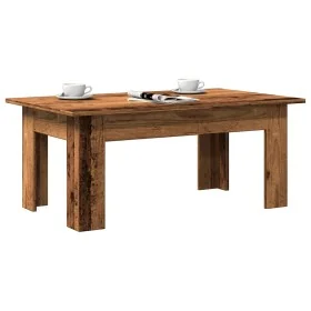 Mesa de centro madera contrachapada madera envejecida by , Coffee table - Ref: Foro24-855958, Price: 58,46 €, Discount: %