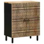 Aparadores 3 unidades madera maciza mango by , Lockers and storage cabinets - Ref: Foro24-3310128, Price: 328,07 €, Discount: %