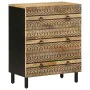 Aparadores 3 unidades madera maciza mango by , Lockers and storage cabinets - Ref: Foro24-3310128, Price: 328,07 €, Discount: %