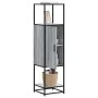 Aparador alto madera ingeniería metal gris sonoma 35,5x35x13 cm de , Aparadores - Ref: Foro24-849037, Precio: 77,77 €, Descue...