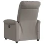 Sillón reclinable de masaje eléctrico tela gris taupe by , Armchairs - Ref: Foro24-3303251, Price: 263,77 €, Discount: %