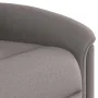 Sillón reclinable de masaje eléctrico tela gris taupe by , Armchairs - Ref: Foro24-3303251, Price: 263,77 €, Discount: %