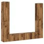 Muebles de TV de pared 6 uds madera vieja madera de ingeniería de , Muebles TV - Ref: Foro24-3328985, Precio: 259,25 €, Descu...
