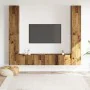 Muebles de TV de pared 6 uds madera vieja madera de ingeniería de , Muebles TV - Ref: Foro24-3328985, Precio: 259,25 €, Descu...