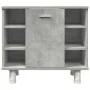 Set muebles de baño 2 piezas madera contrachapada gris hormigón by , Bathroom furniture - Ref: Foro24-3324854, Price: 142,18 ...
