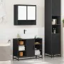 Juego de muebles de baño 2 pzas madera contrachapada negro by , Bathroom furniture - Ref: Foro24-3300940, Price: 153,66 €, Di...