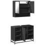 Juego de muebles de baño 2 pzas madera contrachapada negro by , Bathroom furniture - Ref: Foro24-3300940, Price: 153,66 €, Di...