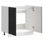 Panel para lavavajillas Lucca madera contrachapada negra von , Küchenschränke - Ref: Foro24-853688, Preis: 79,97 €, Rabatt: %