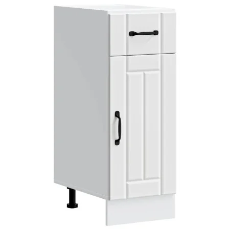 Mueble bajo de cocina Lucca madera de ingeniería blanca de , Armarios de cocina - Ref: Foro24-853697, Precio: 69,20 €, Descue...