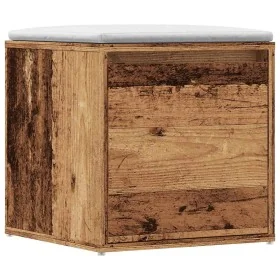 Cajón taburete madera de ingeniería madera vieja 40,5x40x40 cm by , Drawers - Ref: Foro24-857039, Price: 50,66 €, Discount: %