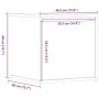 Cajón taburete madera de ingeniería madera vieja 40,5x40x40 cm by , Drawers - Ref: Foro24-857039, Price: 51,52 €, Discount: %