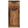 Aparadores 2 uds madera ingeniería madera envejecida 30x30x70cm de , Aparadores - Ref: Foro24-856952, Precio: 95,31 €, Descue...