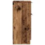 Aparadores 2 uds madera ingeniería madera envejecida 30x30x70cm de , Aparadores - Ref: Foro24-856952, Precio: 95,31 €, Descue...