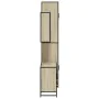 Set de muebles de baño 3 pzas madera contrachapada roble Sonoma by , Bathroom furniture - Ref: Foro24-3301081, Price: 331,81 ...