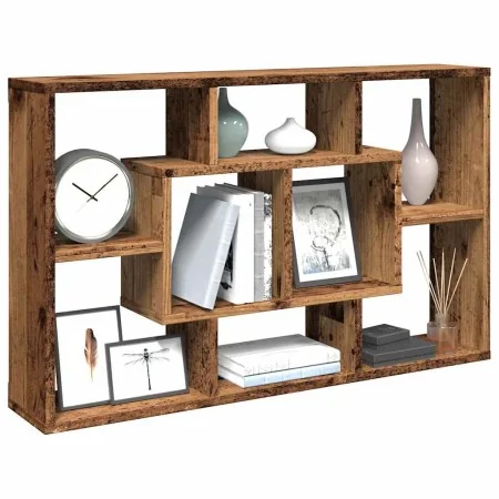 Estantería pared madera contrachapada madera vieja 85x16x52,5cm by , Closets and storage - Ref: Foro24-857013, Price: 43,66 €...