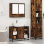Set de muebles baño 2 pzas madera contrachapada roble ahumado von , Badezimmermöbel - Ref: Foro24-3300942, Preis: 149,28 €, R...
