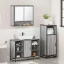 Set de muebles de baño 3 pzas madera contrachapada gris sonoma von , Badezimmermöbel - Ref: Foro24-3301003, Preis: 222,83 €, ...