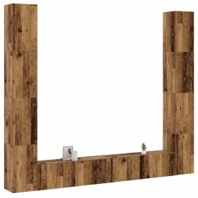 Muebles de TV de pared 6 uds madera vieja madera de ingeniería von , TV-Möbel - Ref: Foro24-3328987, Preis: 344,06 €, Rabatt: %