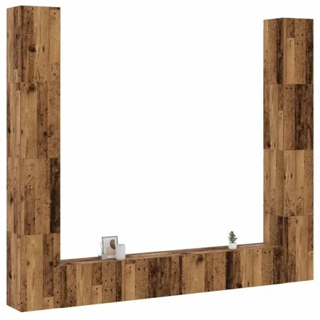 Muebles de TV de pared 6 uds madera vieja madera de ingeniería von , TV-Möbel - Ref: Foro24-3328987, Preis: 344,06 €, Rabatt: %