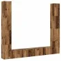Muebles de TV de pared 6 uds madera vieja madera de ingeniería von , TV-Möbel - Ref: Foro24-3328987, Preis: 344,06 €, Rabatt: %