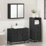 Juego de muebles de baño 3 pzas madera contrachapada negro by , Bathroom furniture - Ref: Foro24-3301020, Price: 283,87 €, Di...