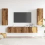Muebles de TV de pared 4 uds madera vieja madera de ingeniería von , TV-Möbel - Ref: Foro24-3328947, Preis: 175,70 €, Rabatt: %