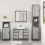 Set de muebles de baño 3 pzas madera contrachapada gris sonoma von , Badezimmermöbel - Ref: Foro24-3300963, Preis: 278,29 €, ...