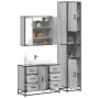 Set de muebles de baño 3 pzas madera contrachapada gris sonoma von , Badezimmermöbel - Ref: Foro24-3301083, Preis: 354,99 €, ...