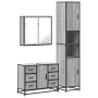 Set de muebles de baño 3 pzas madera contrachapada gris sonoma von , Badezimmermöbel - Ref: Foro24-3301083, Preis: 354,99 €, ...