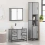 Set de muebles de baño 3 pzas madera contrachapada gris sonoma von , Badezimmermöbel - Ref: Foro24-3301083, Preis: 354,99 €, ...