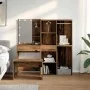 Juego de tocador con LED madera contrachapada madera vieja de , Conjuntos de muebles para dormitorios - Ref: Foro24-3329181, ...