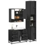 Juego de muebles de baño 3 pzas madera contrachapada negro von , Badezimmermöbel - Ref: Foro24-3301110, Preis: 339,03 €, Raba...