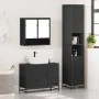 Juego de muebles de baño 3 pzas madera contrachapada negro von , Badezimmermöbel - Ref: Foro24-3301110, Preis: 339,03 €, Raba...