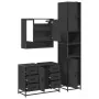 Juego de muebles de baño 3 pzas madera contrachapada negro von , Badezimmermöbel - Ref: Foro24-3301110, Preis: 339,03 €, Raba...