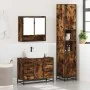 Set de muebles baño 3 pzas madera contrachapada roble ahumado von , Badezimmermöbel - Ref: Foro24-3301112, Preis: 328,53 €, R...