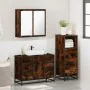 Set de muebles baño 3 pzas madera contrachapada roble ahumado by , Bathroom furniture - Ref: Foro24-3301022, Price: 279,56 €,...