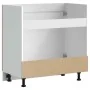 Mueble bajo fregadero Lucca madera contrachapada madera antigua de , Armarios de cocina - Ref: Foro24-853695, Precio: 81,37 €...