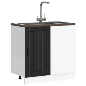 Panel para lavavajillas Lucca madera contrachapada negra von , Küchenschränke - Ref: Foro24-854309, Preis: 87,51 €, Rabatt: %