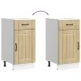 Mueble bajo de cocina Lucca roble sonoma von , Küchenschränke - Ref: Foro24-853710, Preis: 76,47 €, Rabatt: %