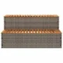 Escalón bañera hidromasaje gris 100x50x50,5 cm ratán sintético by , Pool and spa accessories - Ref: Foro24-4103945, Price: 13...