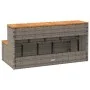 Escalón bañera hidromasaje gris 100x50x50,5 cm ratán sintético by , Pool and spa accessories - Ref: Foro24-4103945, Price: 13...