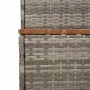 Escalón bañera hidromasaje gris 100x50x50,5 cm ratán sintético by , Pool and spa accessories - Ref: Foro24-4103945, Price: 13...