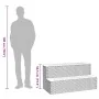 Escalón bañera hidromasaje gris 100x50x50,5 cm ratán sintético by , Pool and spa accessories - Ref: Foro24-4103945, Price: 13...
