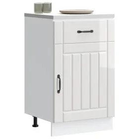 Mueble bajo de cocina Lucca blanca de alto brillo von , Küchenschränke - Ref: Foro24-853719, Preis: 98,58 €, Rabatt: %