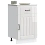 Mueble bajo de cocina Lucca blanca de alto brillo by , Kitchen cabinets - Ref: Foro24-853719, Price: 98,58 €, Discount: %