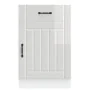Mueble bajo de cocina Lucca blanca de alto brillo by , Kitchen cabinets - Ref: Foro24-853719, Price: 98,58 €, Discount: %